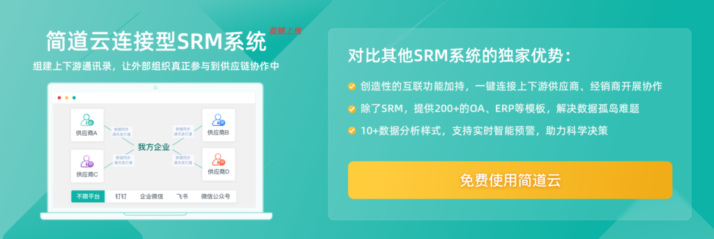 SRM供应商管理系统,SRM系统,什么是SRM